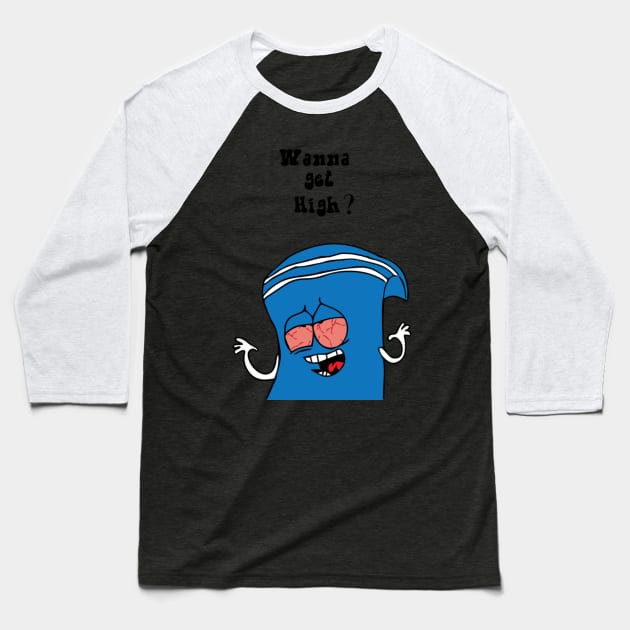 Towelie's Greatest Question Baseball T-Shirt by lapislazul33